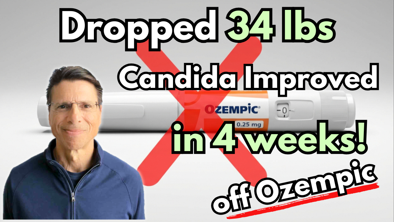 Off Ozempic, Lost 34lbs, Normal A1c, and Candida Improved Video Blog Post 2-23-26